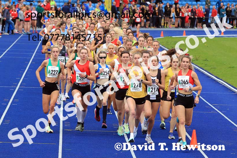 Senior womens 4 Stage Relay, 2022 Northern Road Relays, SportsCity, Manchester. Photo: David T. Hewitson/Sports for All Pics